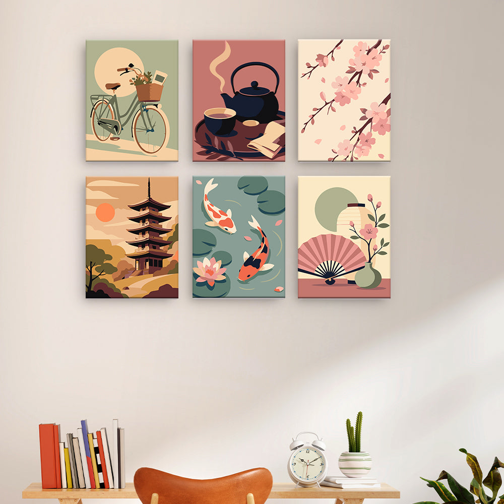 Calm Japanese Scenes