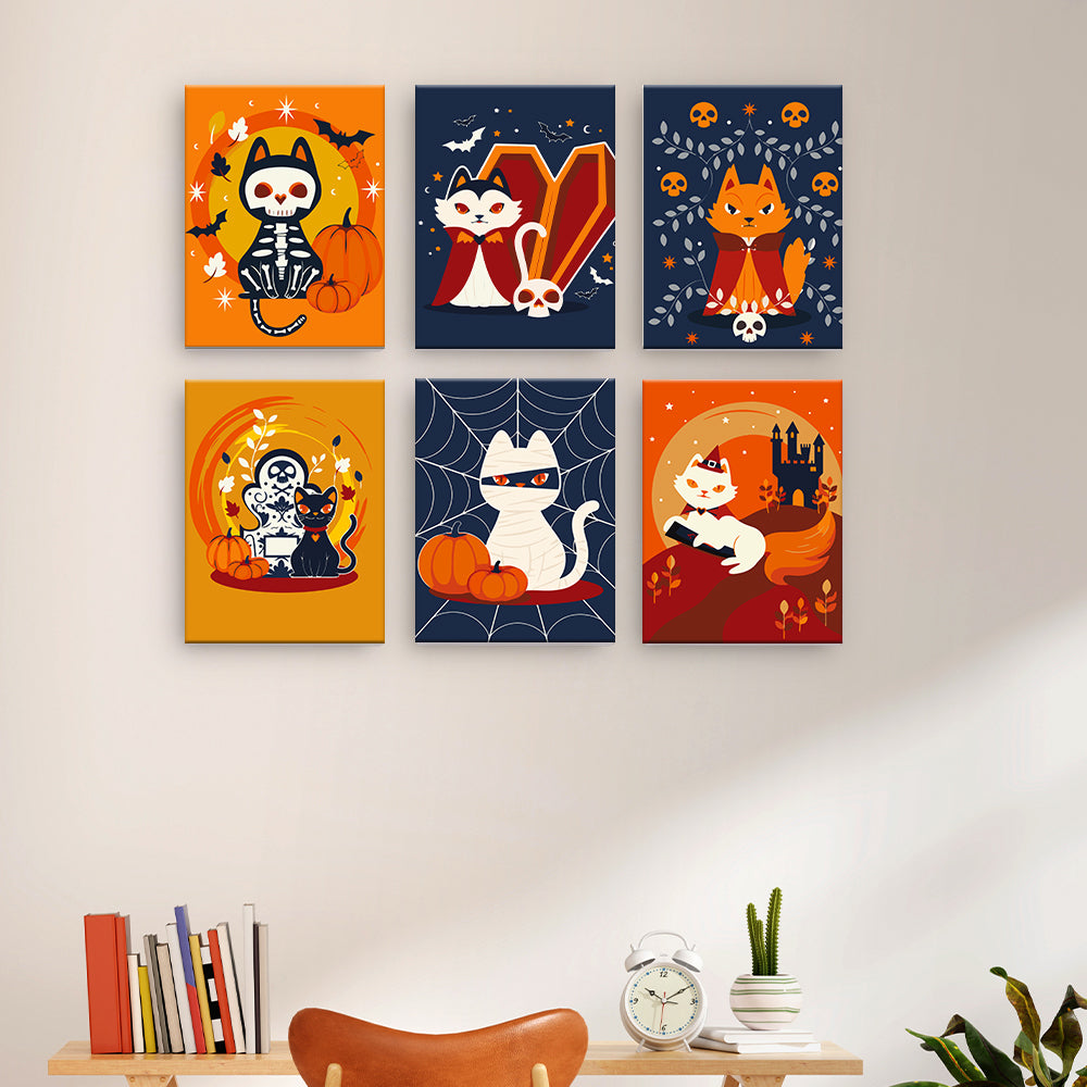 Halloween Cats in Costume