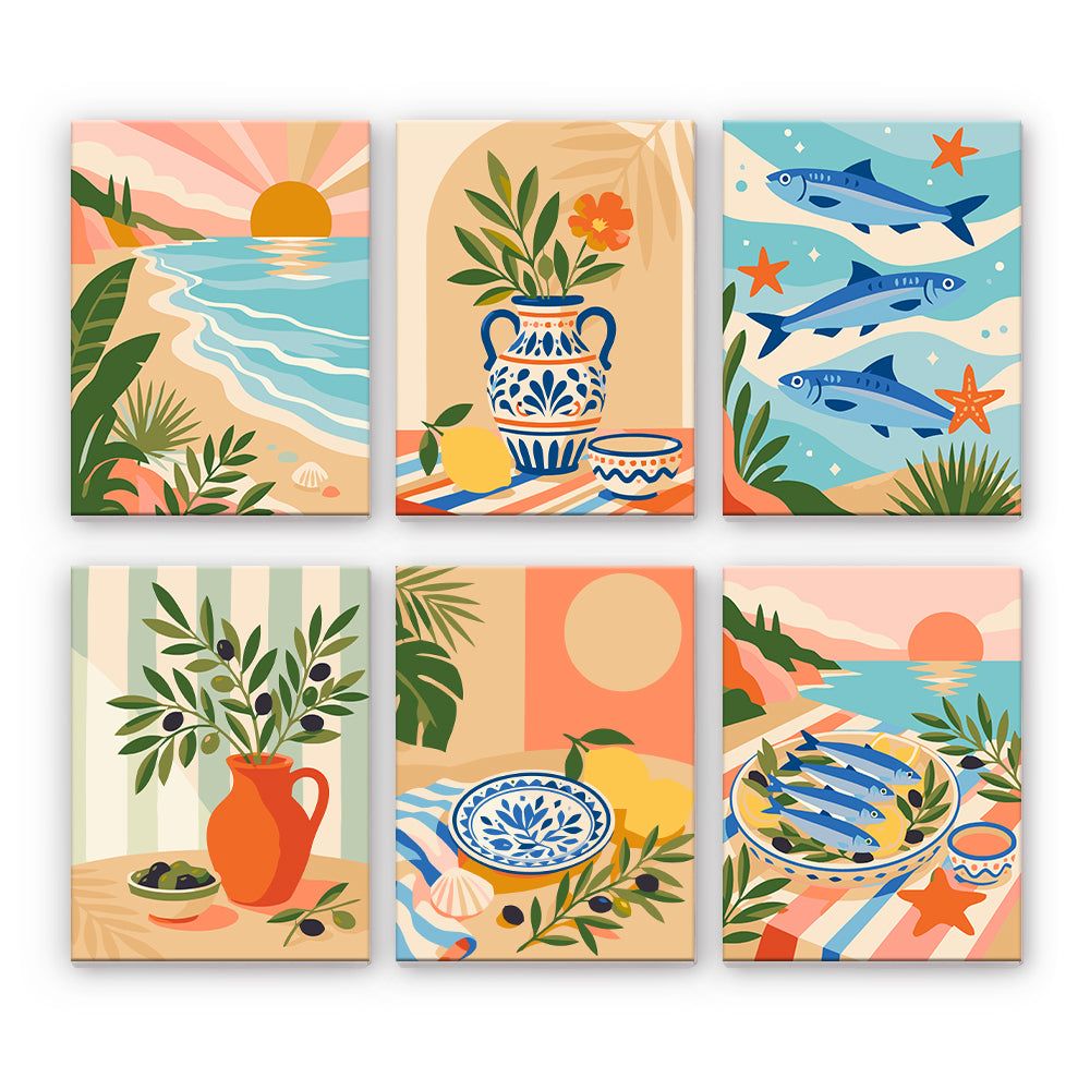 Mediterranean Food and Coast