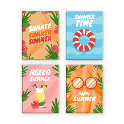 Summer Typography Posters