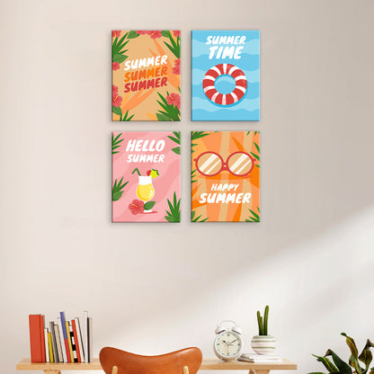 Summer Typography Posters