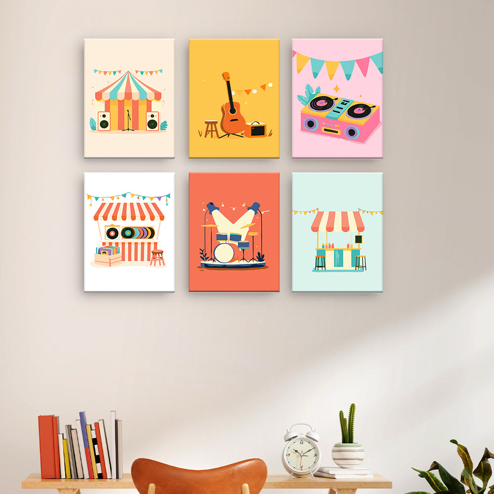Music Festival Icons
