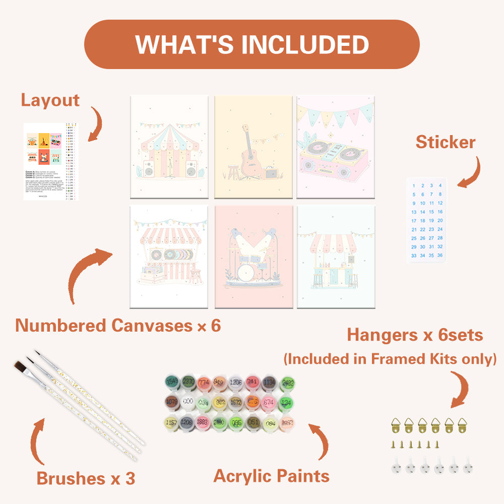 Music Festival Icons