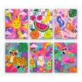 Vibrant Tropical Collage