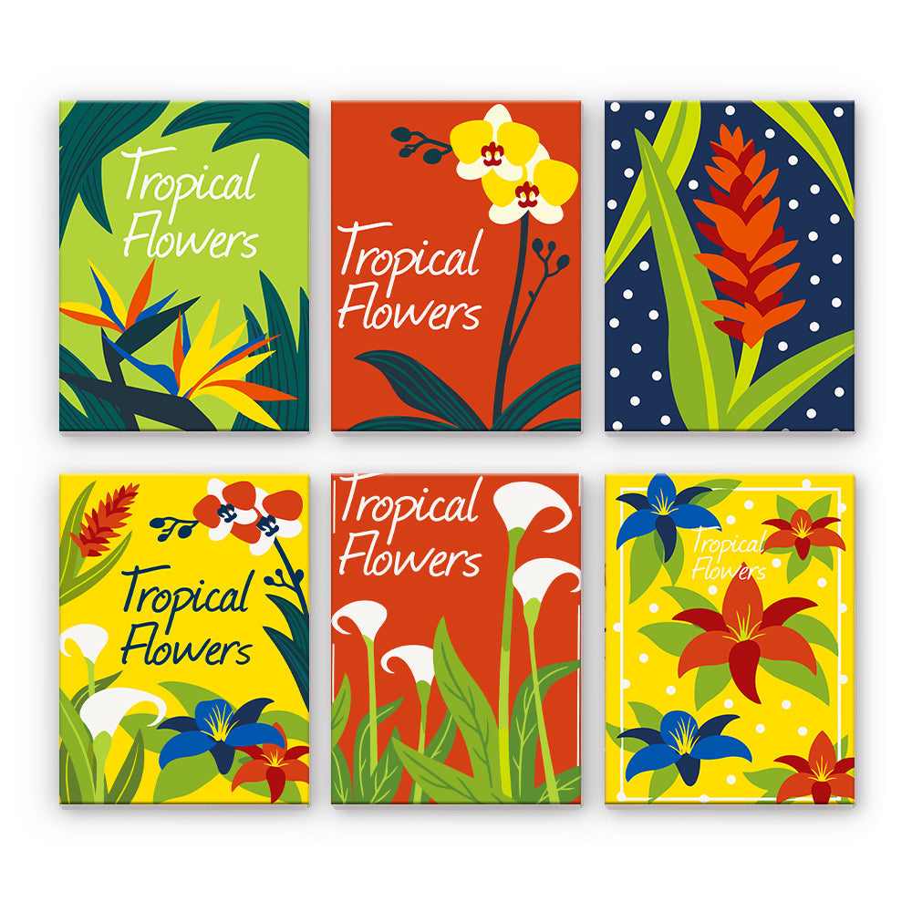 Tropical Flower Posters