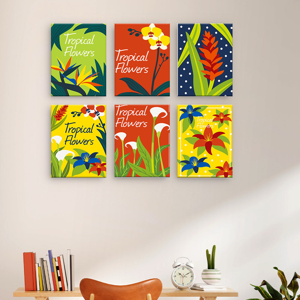 Tropical Flower Posters