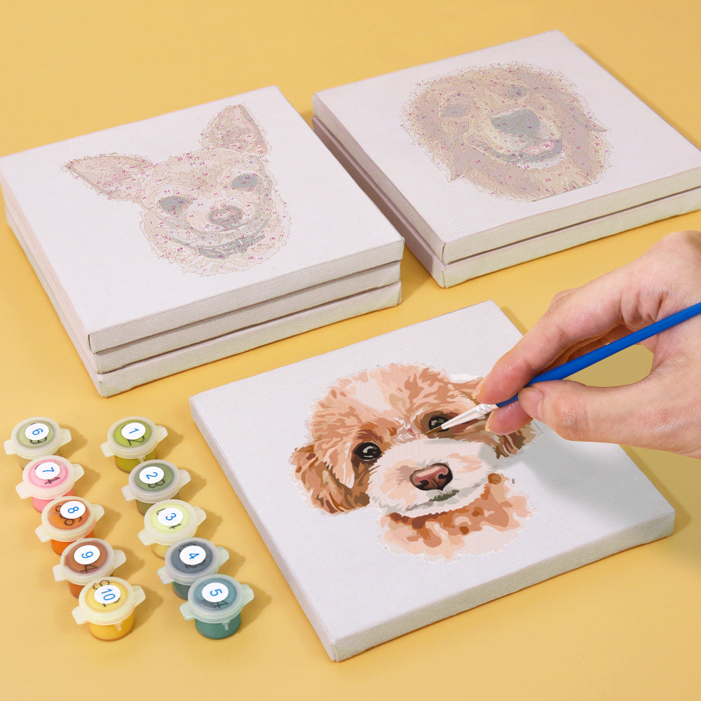 Dog Set - Paint by Numbers