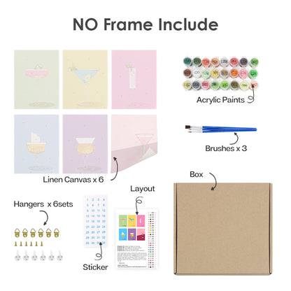 Liquid Art (Set of 6)