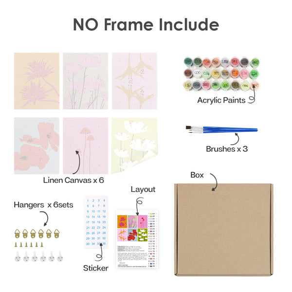 Artful Bloom - Paint by Numbers