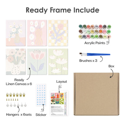 Floral Symphony (Set of 6)